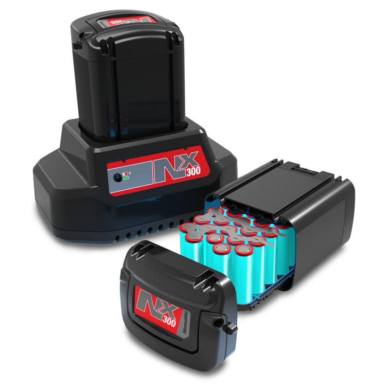7. NX300 Batteries on Charging Dock x2 (cutaway) PS